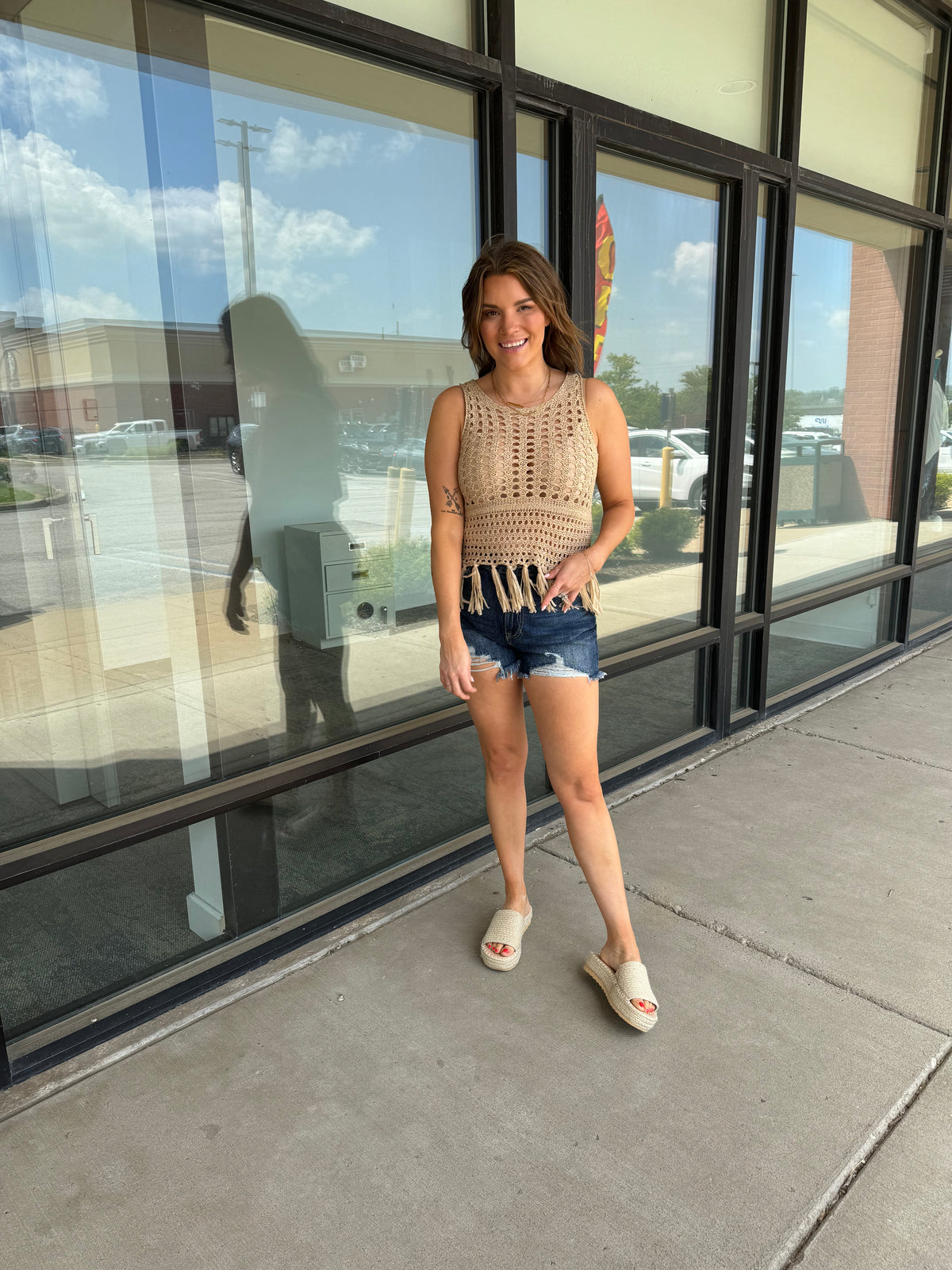 Breezy Adventures Knit Tank