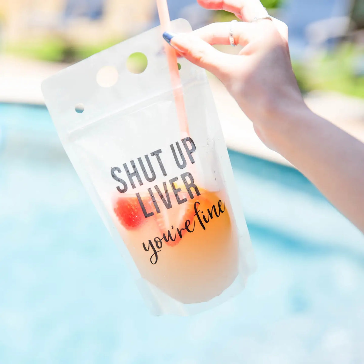 Drink Pouch Party- Shut Up Liver