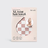 Kitsch- extra large quick- dry hair towel wrap