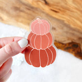 Pumpkin Stack Sticker