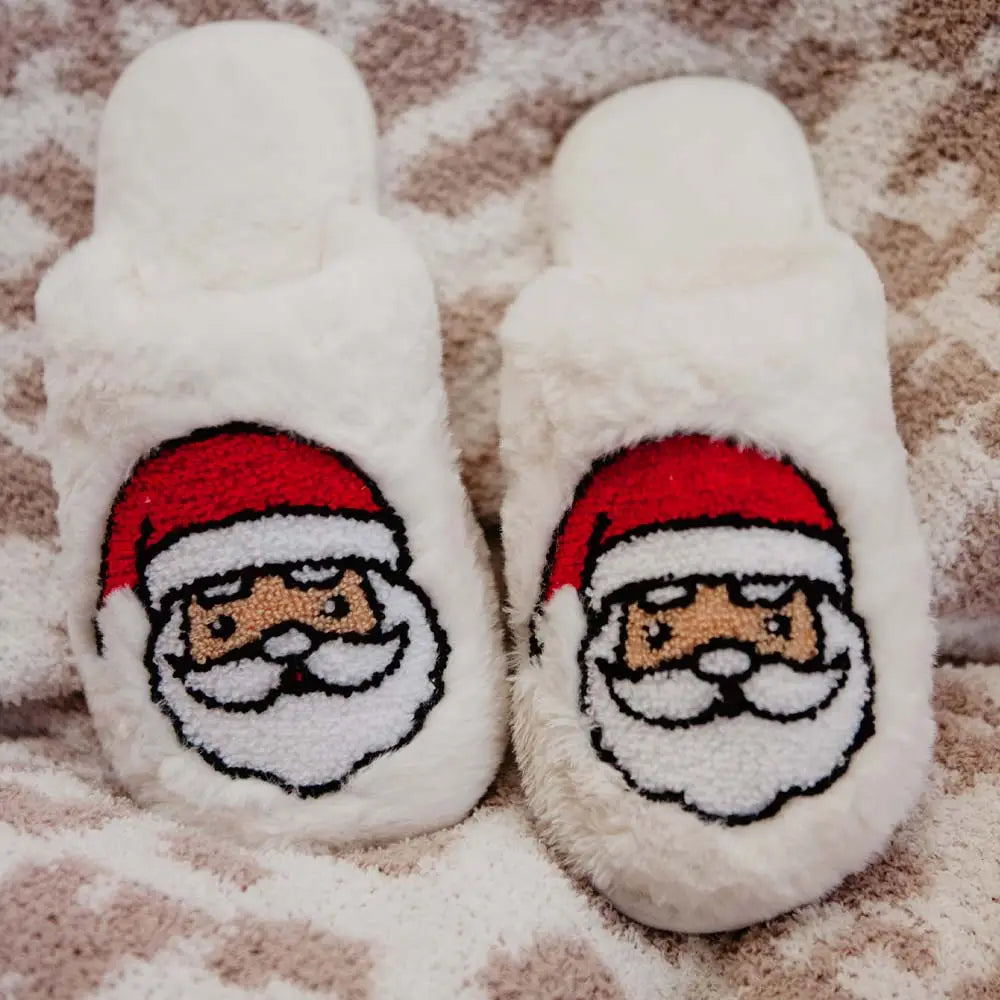 Santa Face Slipper