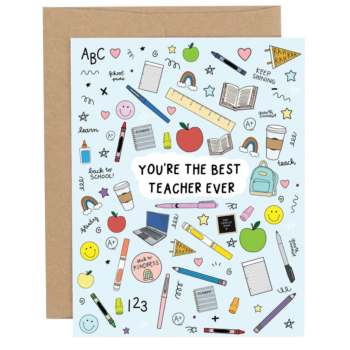 You're The Best Teacher Ever Greeting Card