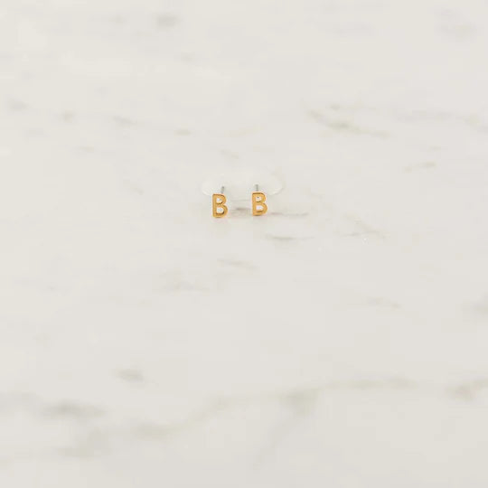 Luxe Initial Earring