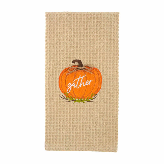 Thanksgiving Waffle Towel