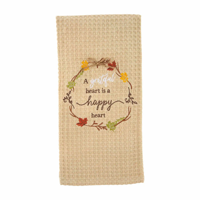 Thanksgiving Waffle Towel