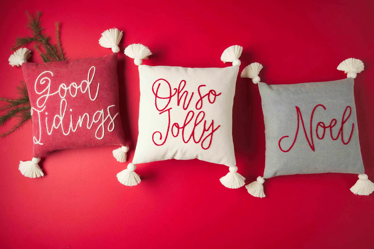 Christmas Boucle Pillows