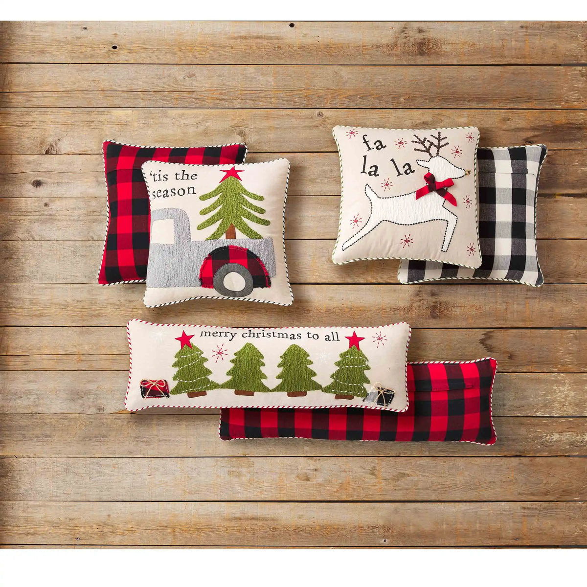 Lodge Yarn Pillow