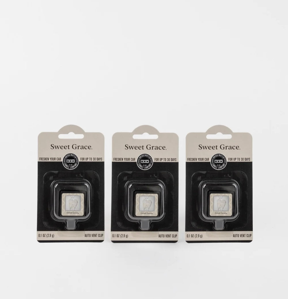 Sweet Grace Auto Vent Clip 3 Pack