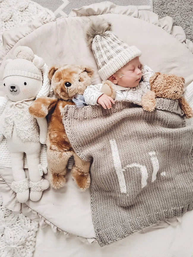 Hi Knit Blanket