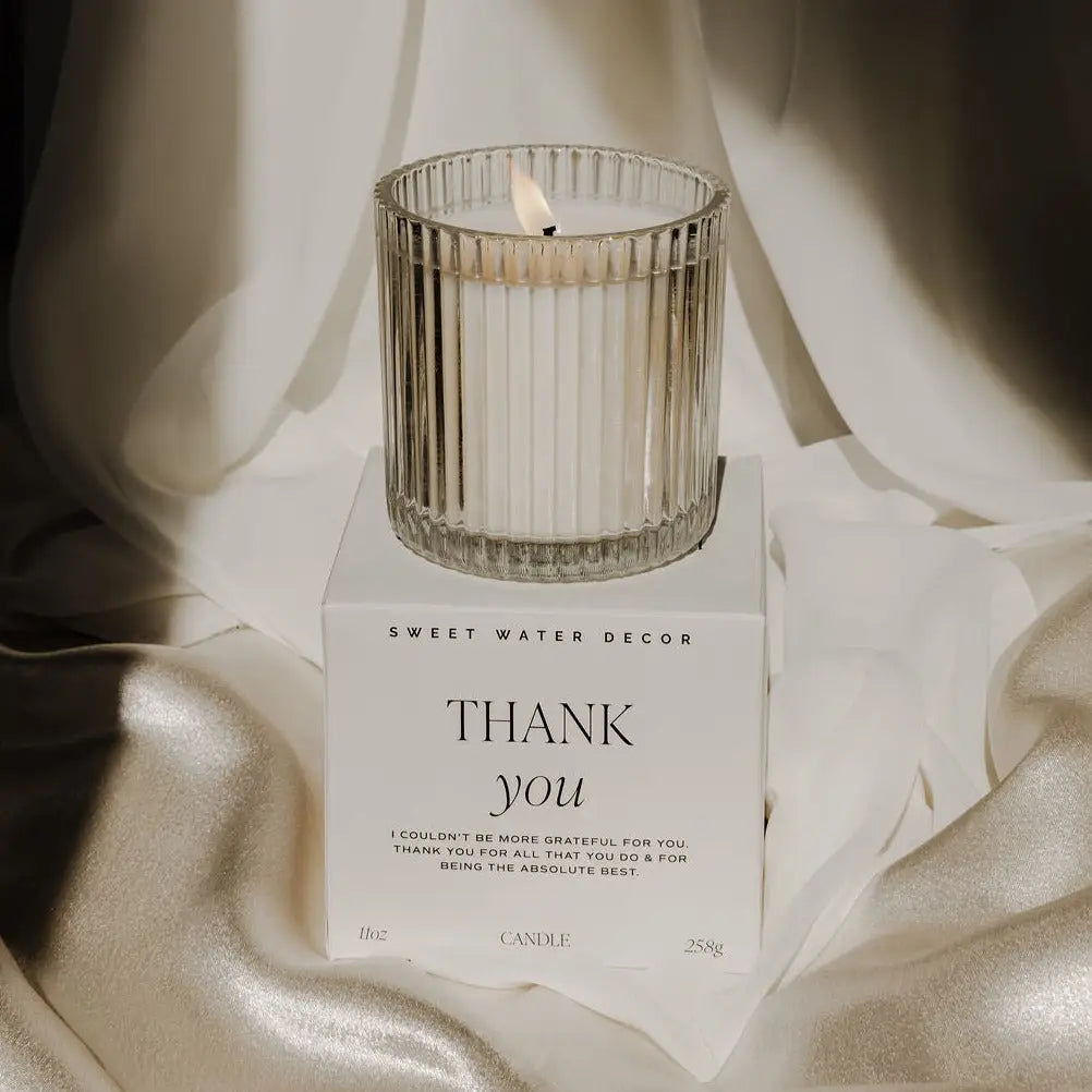 Thank You Candle