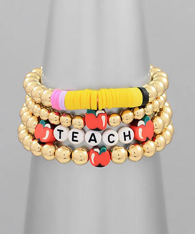 Teach Bracelet- 5 row