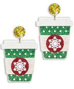 Holiday Cup Earring