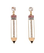 White Pencil Dangle