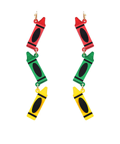 Crayon Dangle Earring