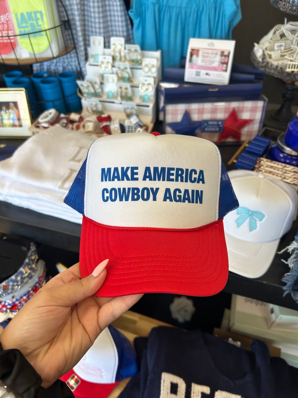 American Cowboy Trucker Hat