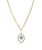 Arabesque Pandent Chain Necklace