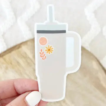 Blush Water Bottle Sticker