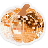 Disco Pumpkin Sticker