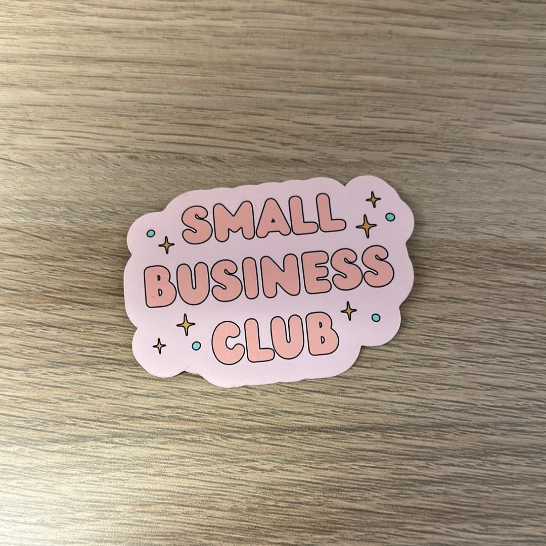 Small Business Club- Sticker