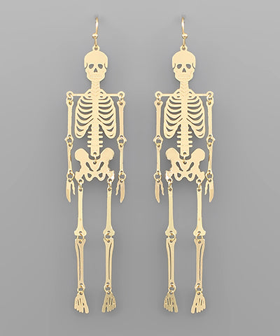 Skeleton Earrings