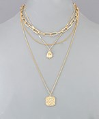 Square Coin Necklace