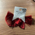 Gameday triangle tassel