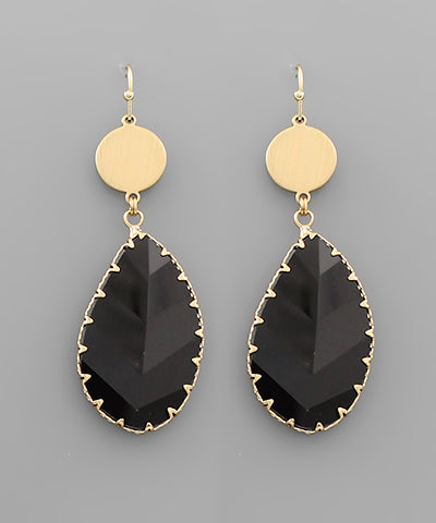 Teardrop earring